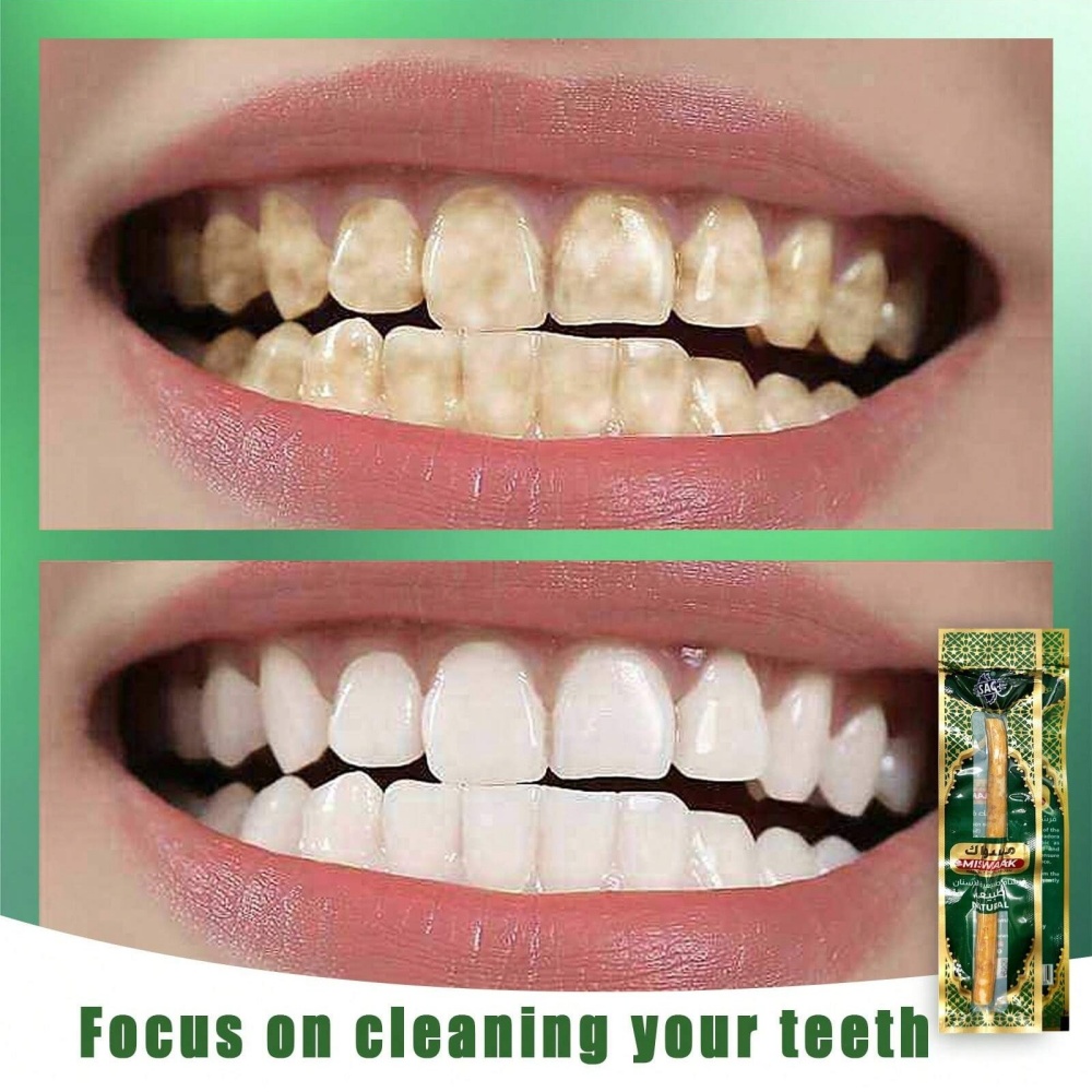 Natural Miswak Toothbrush Vacu - Bamboo Toothbrush 评论和价格