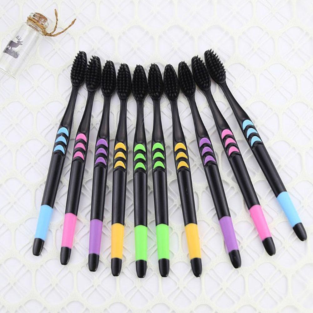 10 Pieces Packed Soft Bristle  - Bamboo Toothbrush 评论和价格