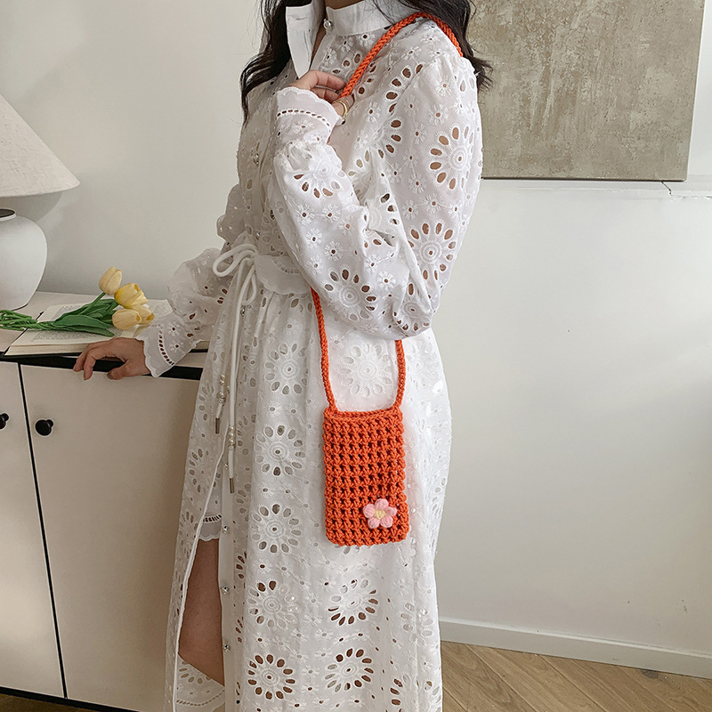 1pcs New Hollow Knitting Multi - Reusable Bag 评论和价格