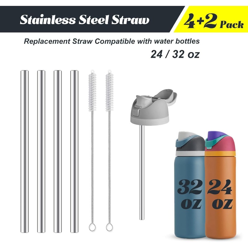 Metal Straw Replacement for Ow - Reusable Straw 评论和价格