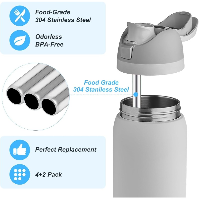 Metal Straw Replacement for Ow - Reusable Straw 评论和价格