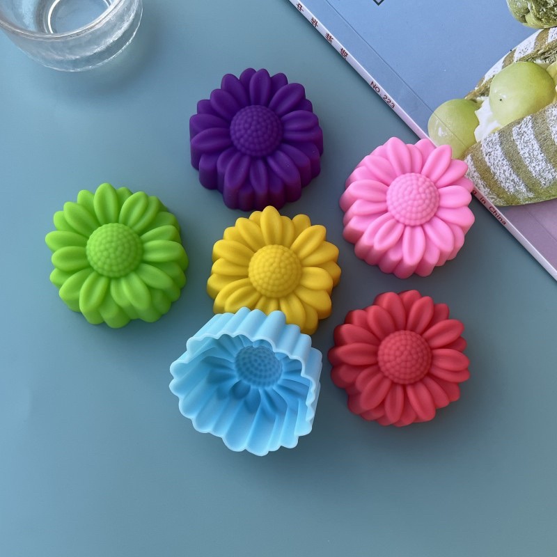 6 Pcs Set Non-Stick Flower Des - Eco Soap 评论和价格