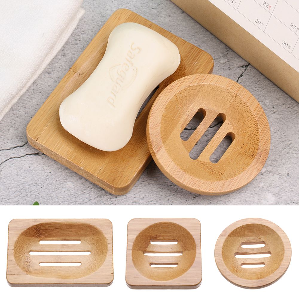 Portable Wooden Soap Tray Drai - Bamboo Cutlery 评论和价格