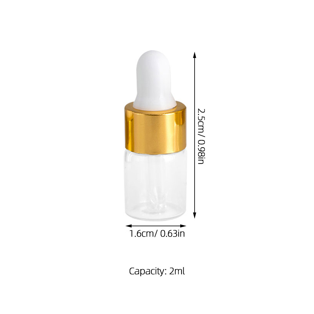 30Pcs Glass Essence Liquid Bot - Reusable Bottle 评论和价格