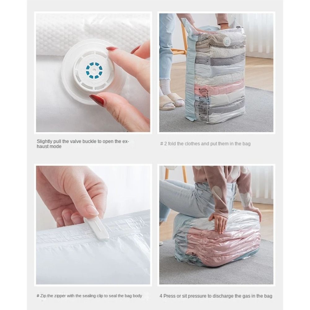 Press & Seal Vacuum Storage Ba - Reusable Bag 评论和价格