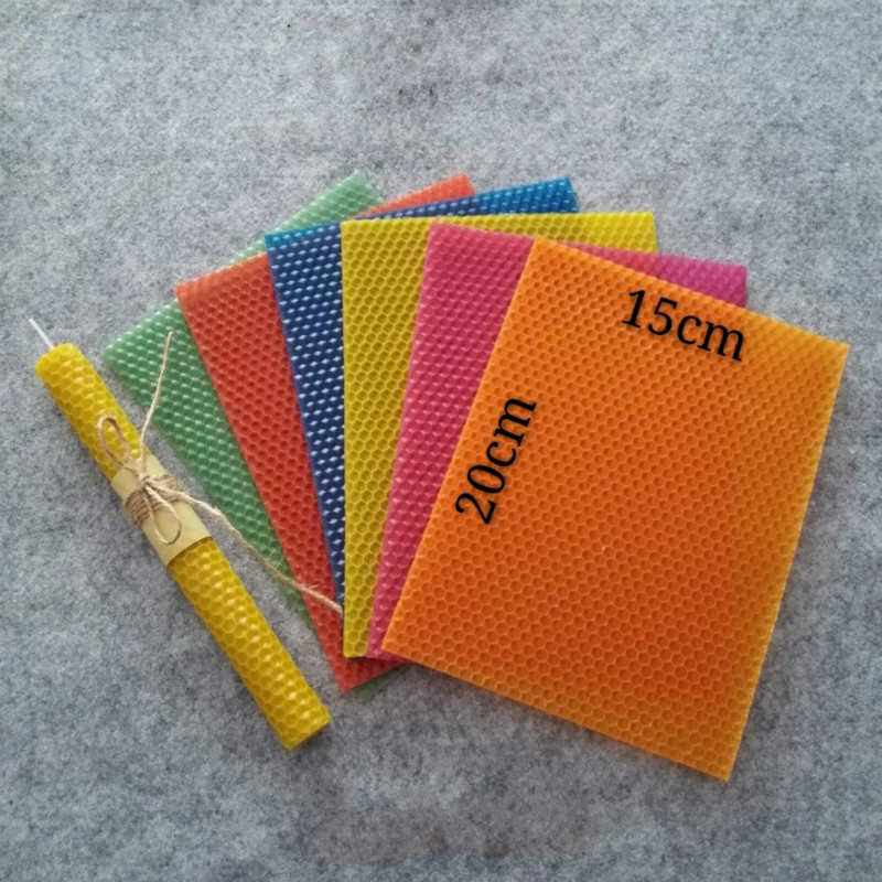 12pcs 15cm*20cm*0.3cm Natural  - Beeswax Wrap 评论和价格